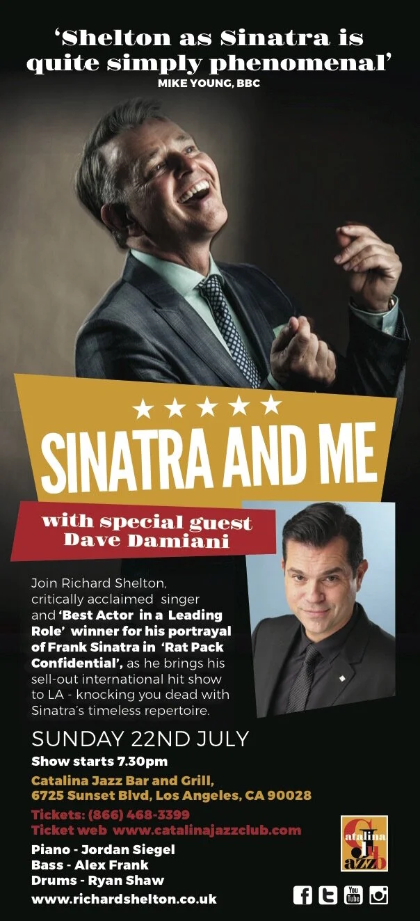 SINATRA AND ME with special guest Dave Damiani - July 22