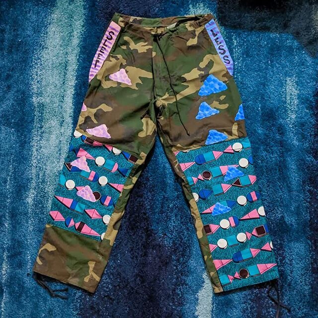 Sleepless Camo Joggers⠀
1 of 1⠀
now available at sleeplessmindz.com⠀