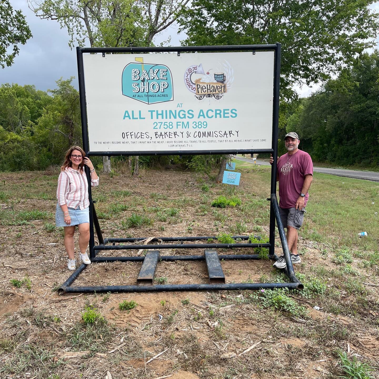 YAY!!!! All Things Acres evolved a lot faster than we could have ever imagined!  Truly on God's timing.  It all started with a turquoise mailbox, then little signs on the road, clear trees, and now AN OFFICIAL INVITATION TO ALL THINGS ACRES!!!

Keep 