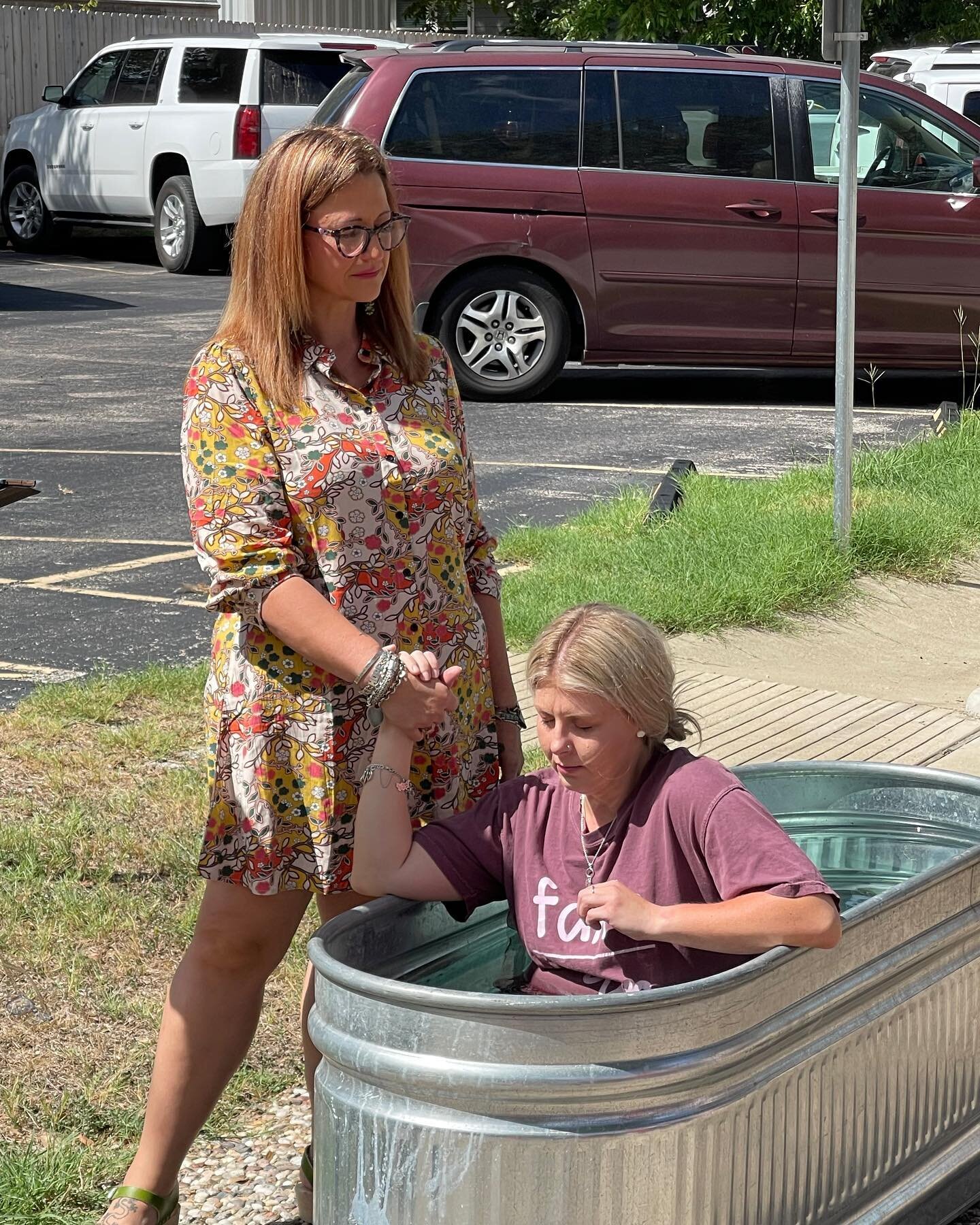 Oh what JOY!!!! 🤩

I've gotten to be on the front row of this girls story over the last 5 years!!! To watch someone come from completely broken, wandering in the pit, desperate for change, and now on the other side, VICTORY in JESUS!!!

I'm HIS favo