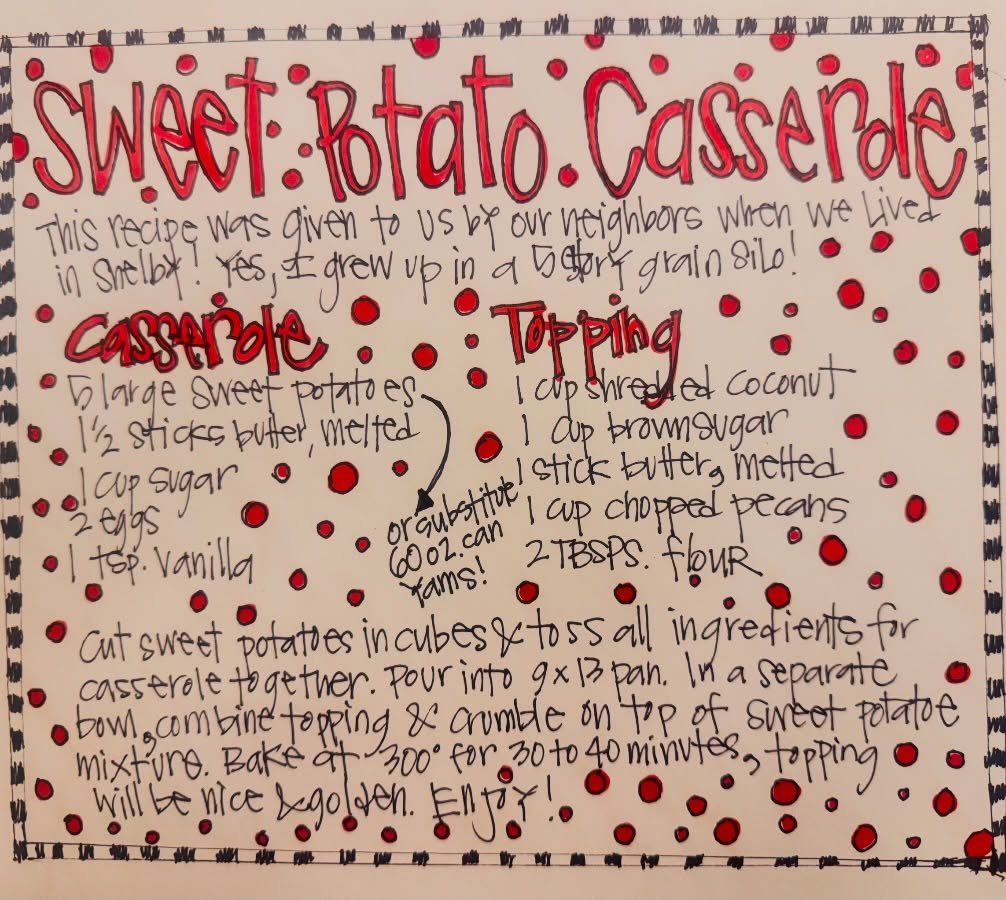 🎉Recipe ALERT 🚨!!! Welllll, I had really good intentions on making this recipe into a video, BUT PIE 🥧😆🤪! Anyways, here&rsquo;s one of our family favorites!  Growing up ⬆️ we lived in a 5 story grain silo.  An architect build it for an energy sa