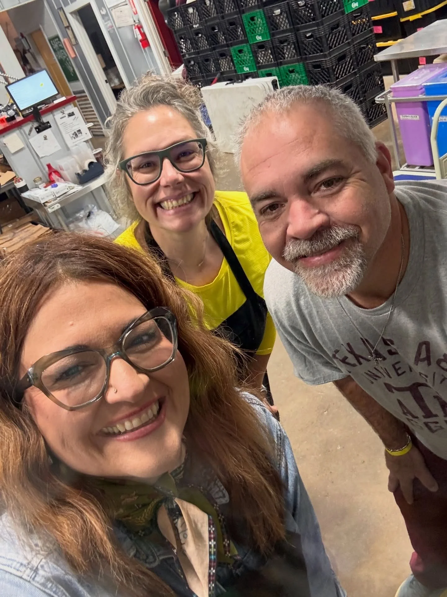 Today ❤️. I never want to lose the awe of God.  Today @gatherngrace, @bakeshopatallthingsacres and @faithmissionandhelpcenter got to feed His people.  We got to hostess tables, deliver to the homebound and feed 700 today.  But, more than feeding ever