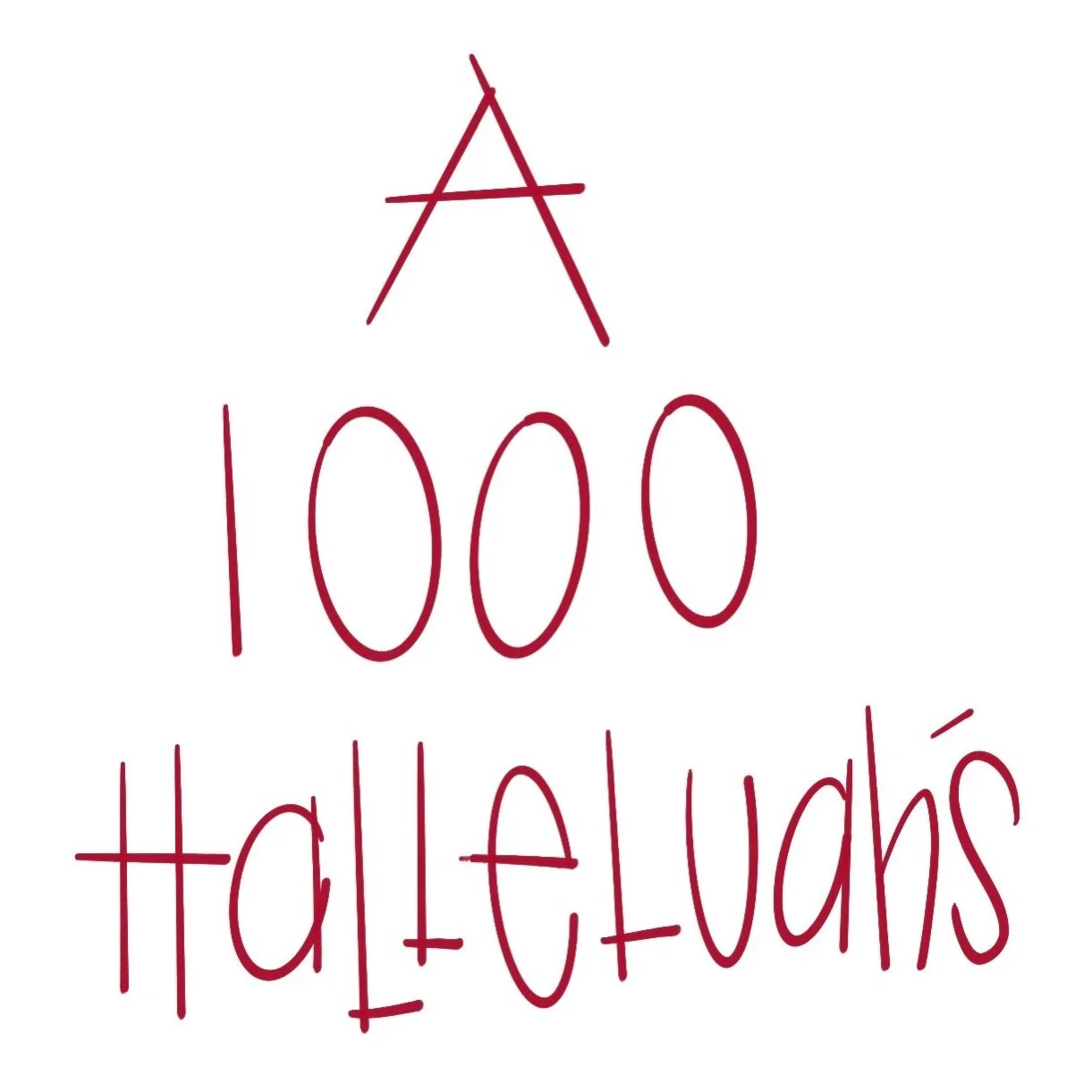 We were singing this song in church this morning, and it got me wondering how many words I say in a day, and are 1000 of them hallelujahs to the king!?

Google says we speak about 16,000 words a day, and about 800-1000 of them are valuable! 

Let my 