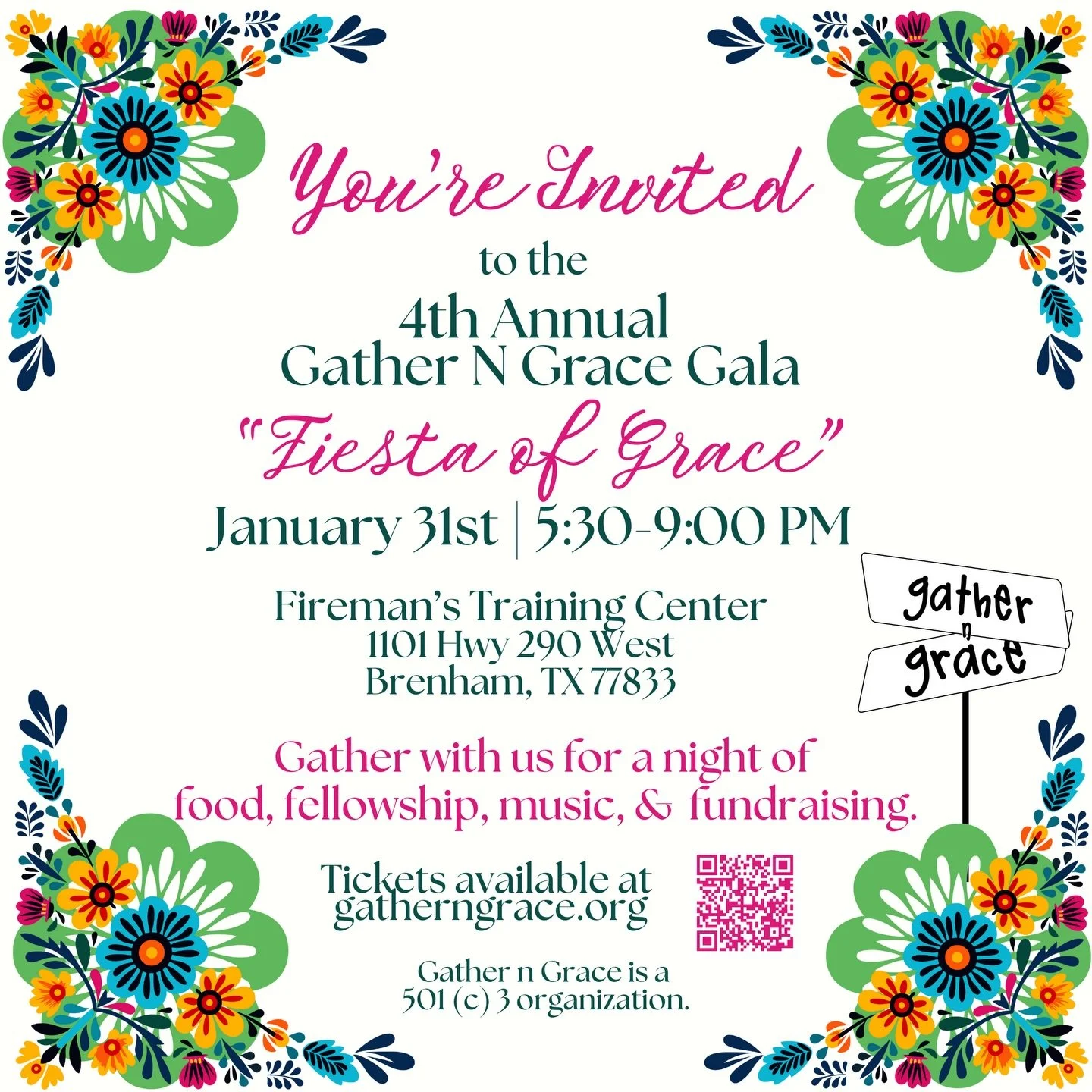 🚨 IMPORTANT COMMUNITY ANNOUNCEMENT 🚨

You are hereby invited to a party where:

🌮 Dinner is provided
💃 Dancing is encouraged
🎶 Music will be loud enough to forget your to-do list
🪅 Someone will absolutely get competitive at the silent auction

