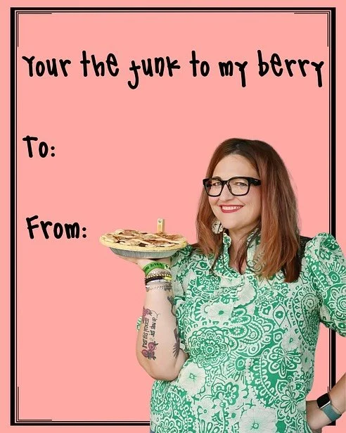 Happy Valentine&rsquo;s Day, sugar ❤️🥧

We love every single one of y&rsquo;all. Like&hellip; aggressively. Like &ldquo;save-you-the-last-slice&rdquo; kind of love.

The Pie Queen made some Valentine cards for you because flowers die&hellip; but pie