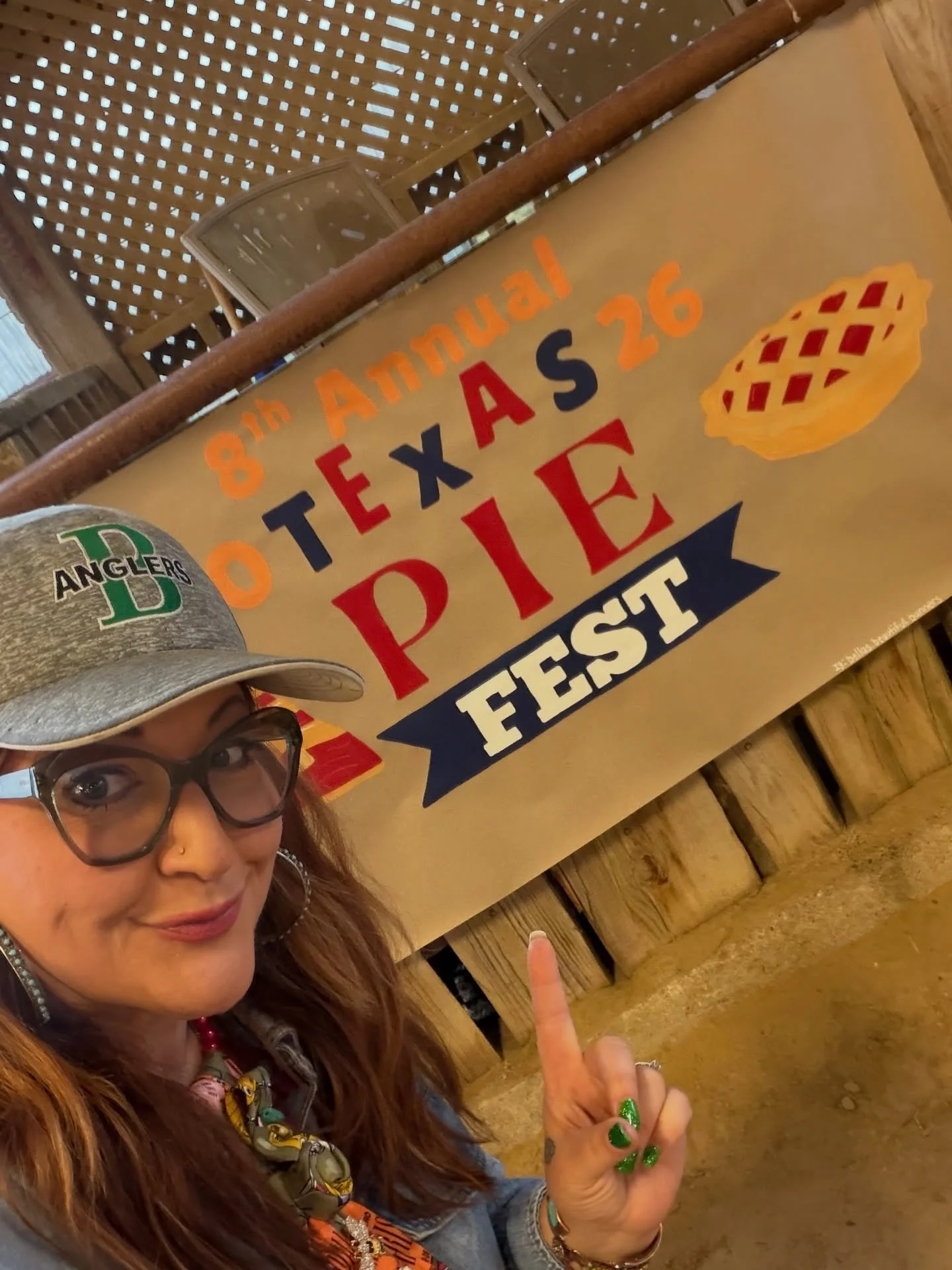 Rain doesn&rsquo;t stop 🛑 those who love PIE!! @melissatatetx and @evan_tate know how to put on an event and their hospitality is over the top!!!! We had a wonderful time @texaspiefest , even sloshing through the mud!!! Love hanging with Bentley!