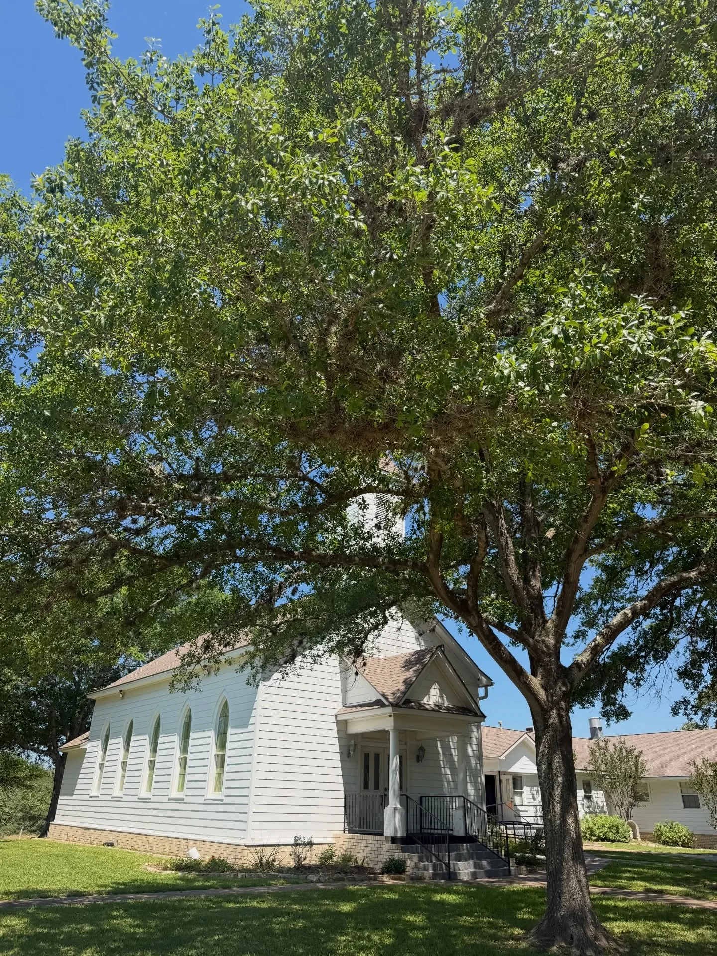 My ❤️ is full.

Today I got to share the Gospel at two local churches&mdash;and we talked about the table&hellip; and staying connected to the vine.

Jesus often reclined at the table&mdash;over meals, in conversation&mdash;building trust and belongi