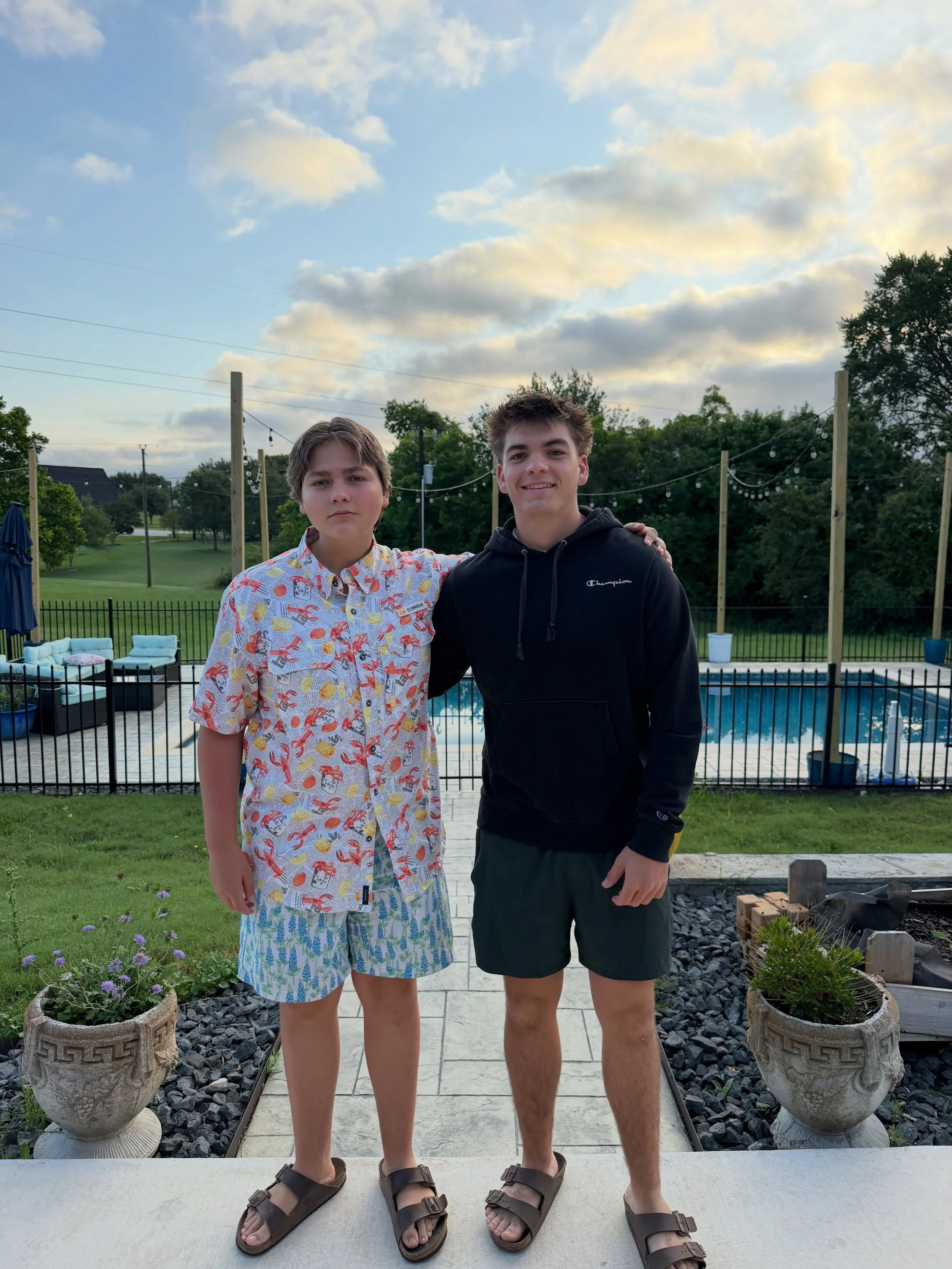 We blinked 💚, we have a Sophomore and Senior 😭. There's to an abundant summer with these kiddos.