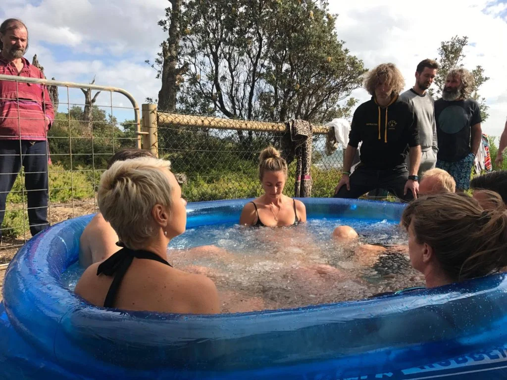 This was me, at my Advanced Module Wim Hof Method Training in Melbourne early 2017 with Wim watching on closely. No pressure!