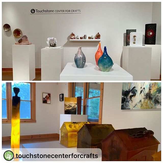 Excited for today&rsquo;s opening of the 2019 Staff Exhibition at @touchstonecenterforcrafts! #repost
・・・
'Two new Exhibitions opening in our galleries this weekend! Stop by for the opening reception Sunday, Aug. 4th from 2-5pm.
&bull; 'Mutual Unders