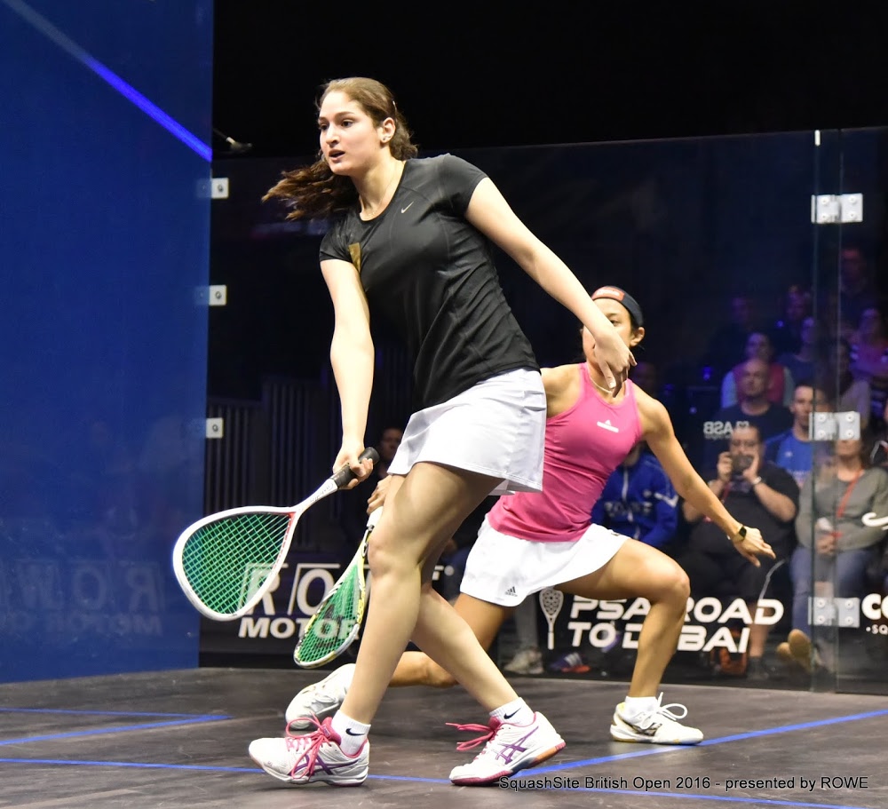 Mayar Hany (Egypt) - World #28 Mayar Hany made her PSA debut in December 2014 at the World Championships where she reached the first round where she lost out to fellow Egyptian Nour El Tayeb. Born in Cairo, Egypt, she won her first PSA tour title at the Seattle Open in March 2016, Hany beat Line Hansen over four games to clinch her maiden title after overcoming Hollie Naughton, Milou Van Der Heijden and Sarah Cardwell on her way to the final. Hany also finished runner-up at the Australian Open later that year, where she lost out to India’s Dipika Pallikal Karthik over four games. Hany made the World’s top 50 in the PSA Women’s World rankings for the first time in December 2016.