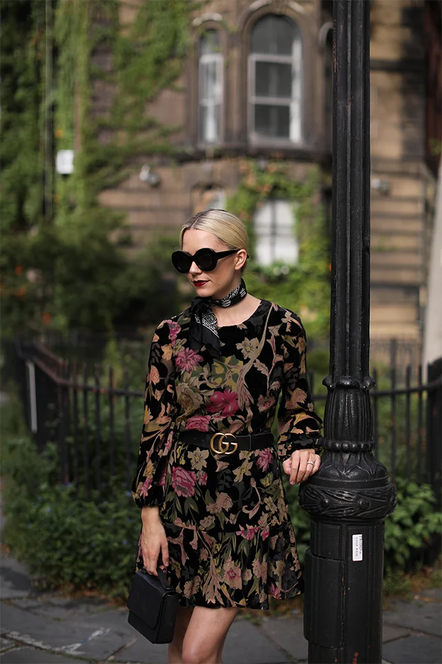 FALL BOOT WEEK // SOCK BOOTIES & VELVET FLORALS