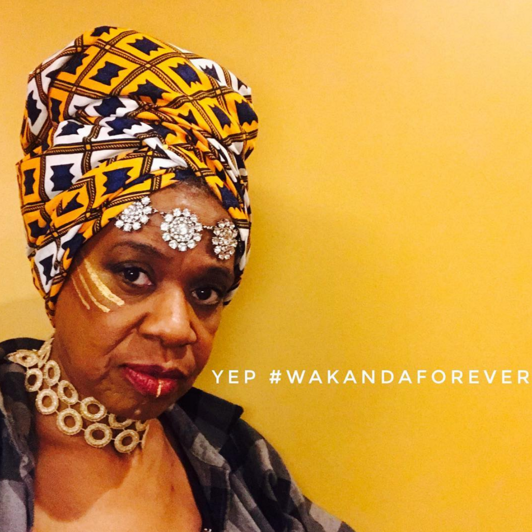 Come Through Head Wrap, Jewelry, and Face Paint!