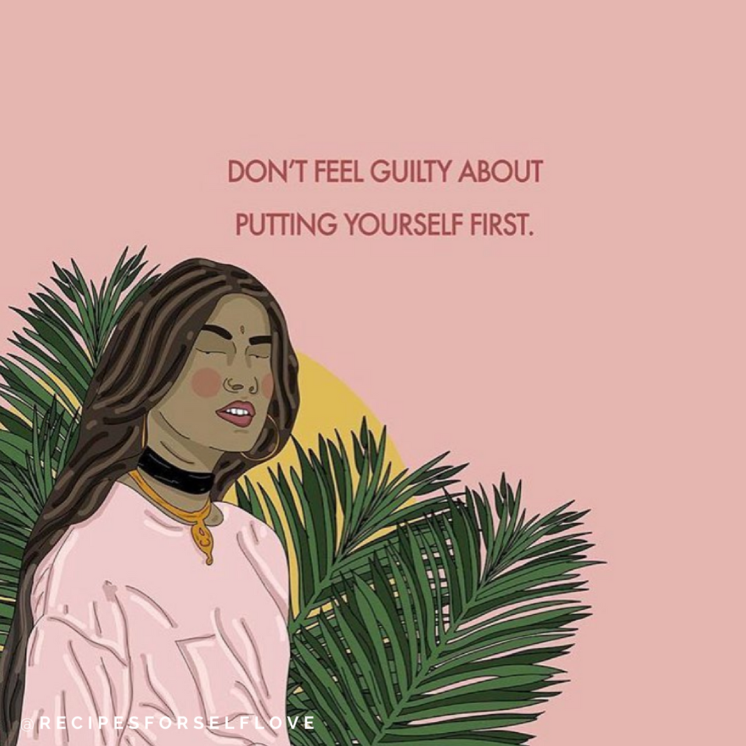 Self-care is imperative for Black women. We often find ourselves in spaces, relationships, institutions that require more from us than they give back. So, we repeat: self-care is imperative for us. Affirmations to inspire you to self-care .