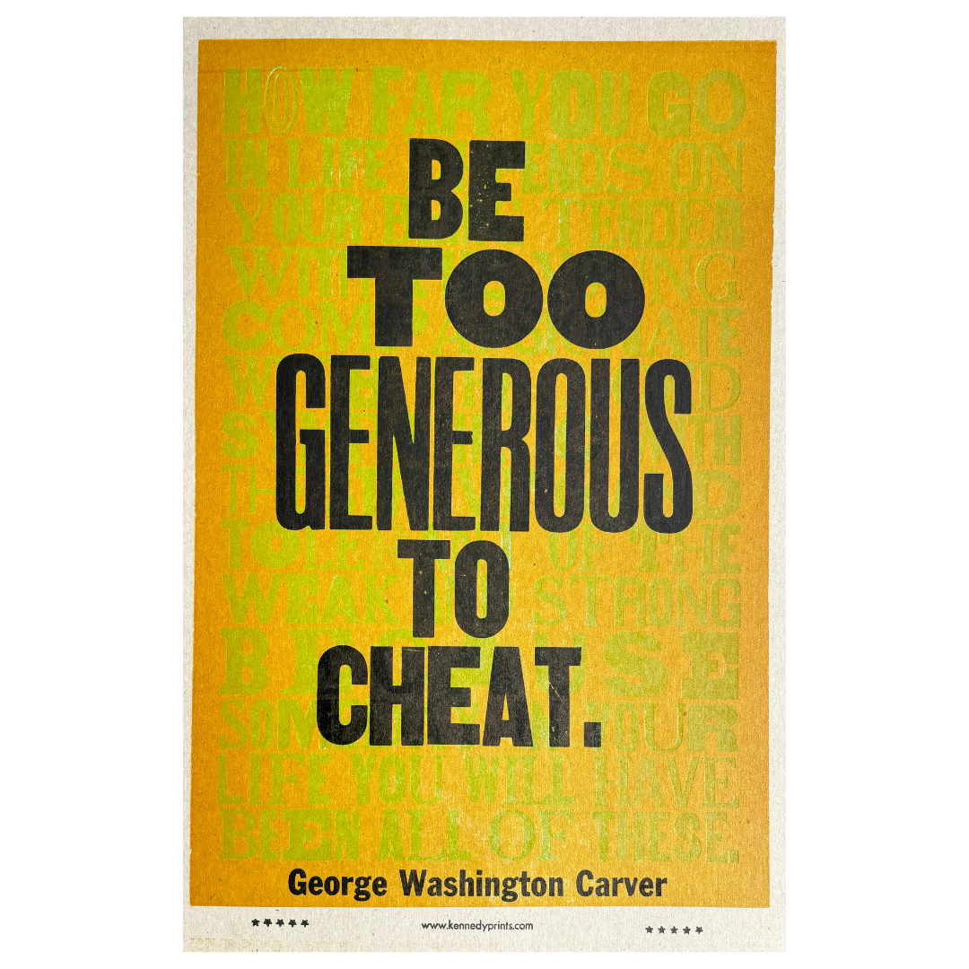 Generosity | Ancestor George Washington Carver