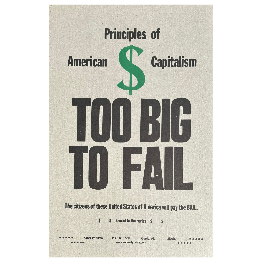 Capitalism: Too Big To Fail