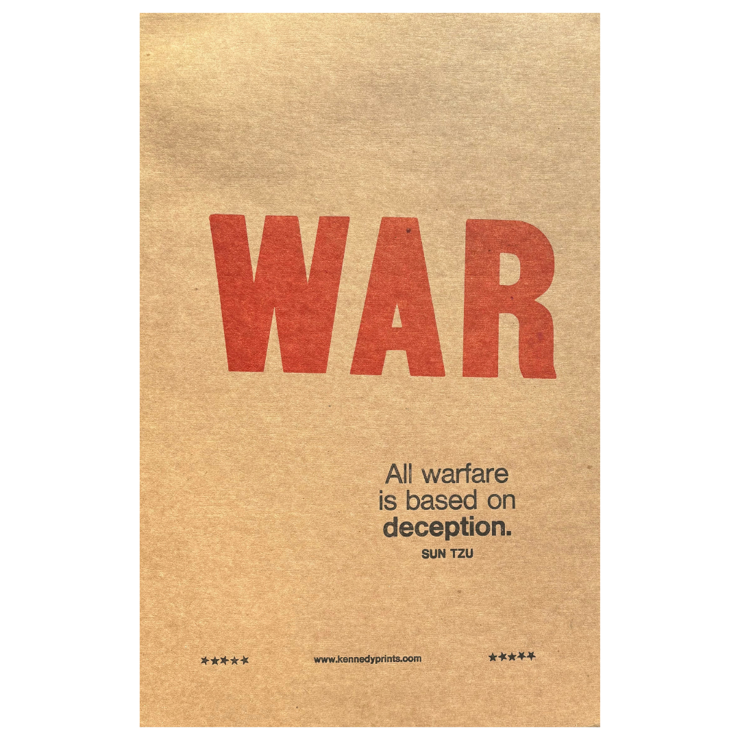 War: Warfare Is Based On Deception