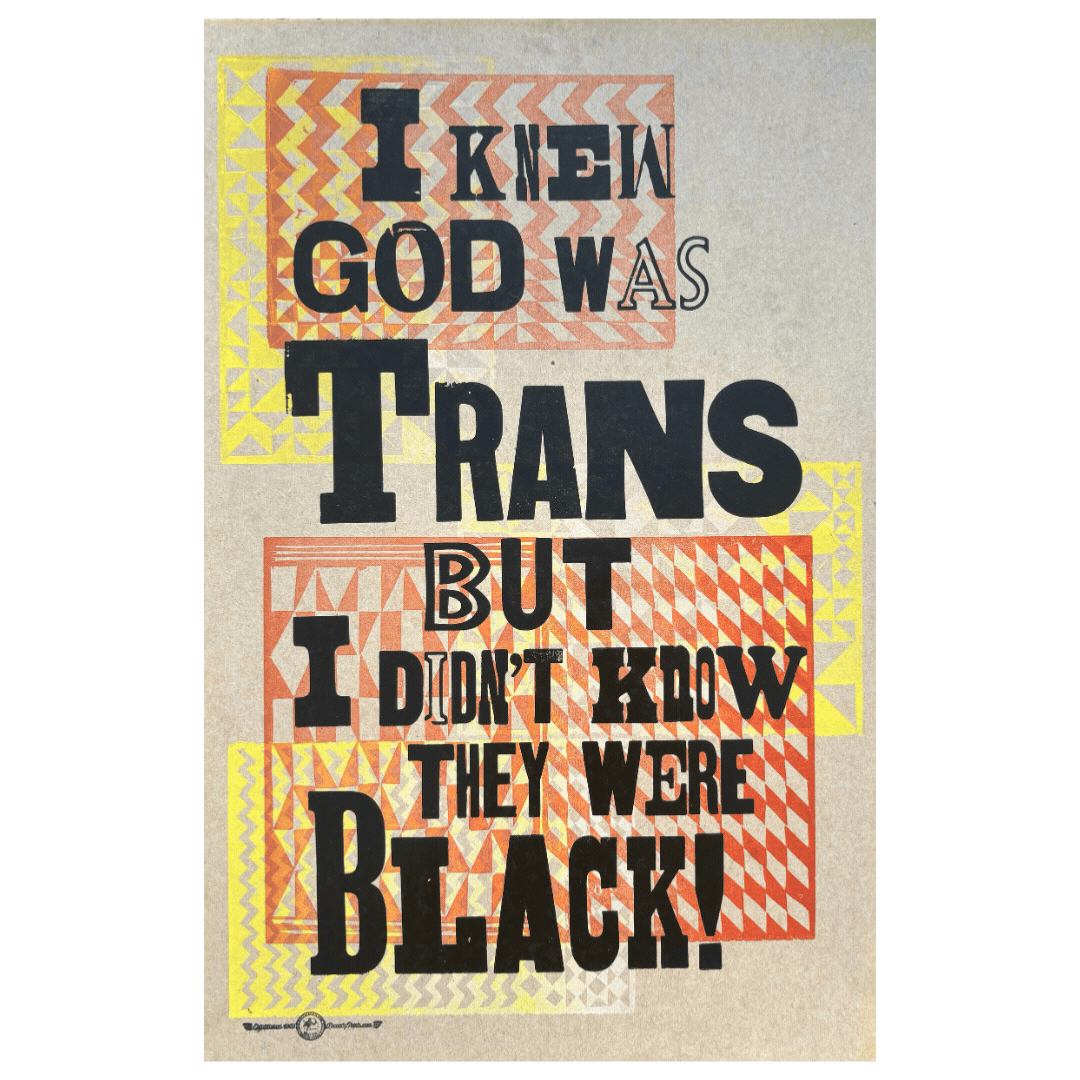 God Is ... Tran & Black!