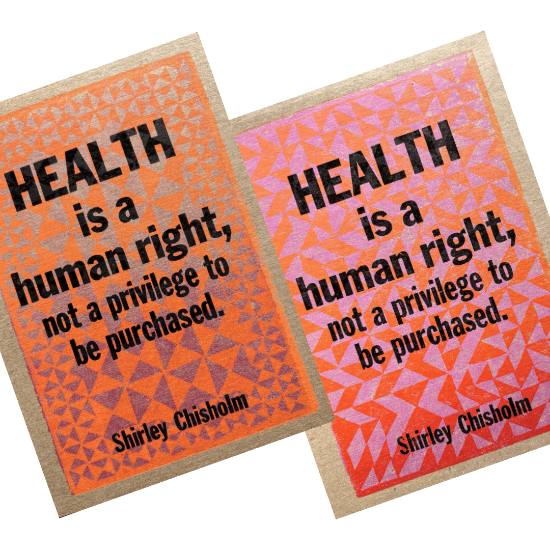 Shirley Chisholm | Health = Human Right