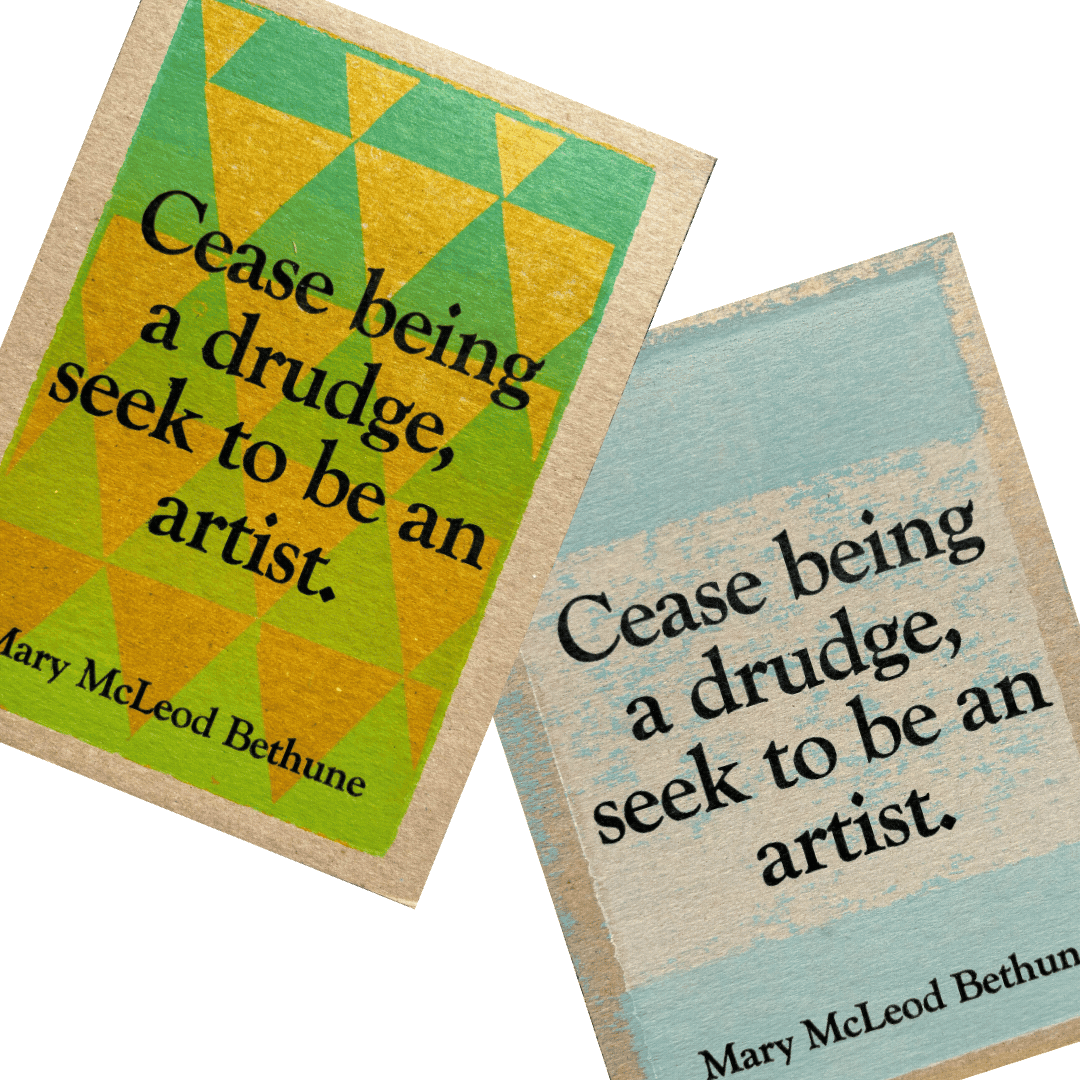 Mary McLeod Bethune | Be An Artist