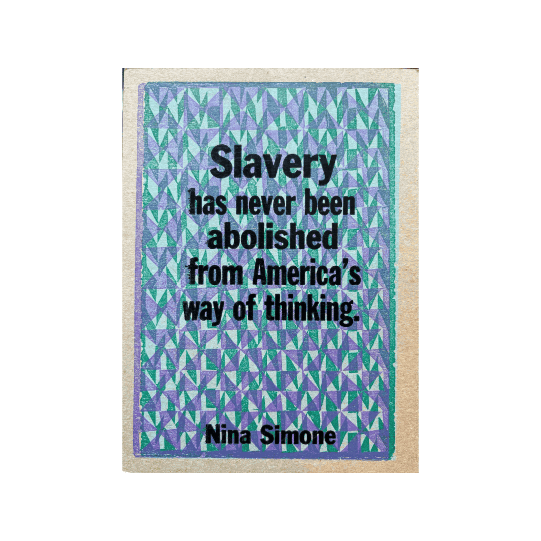 Nina Simone | On Slavery