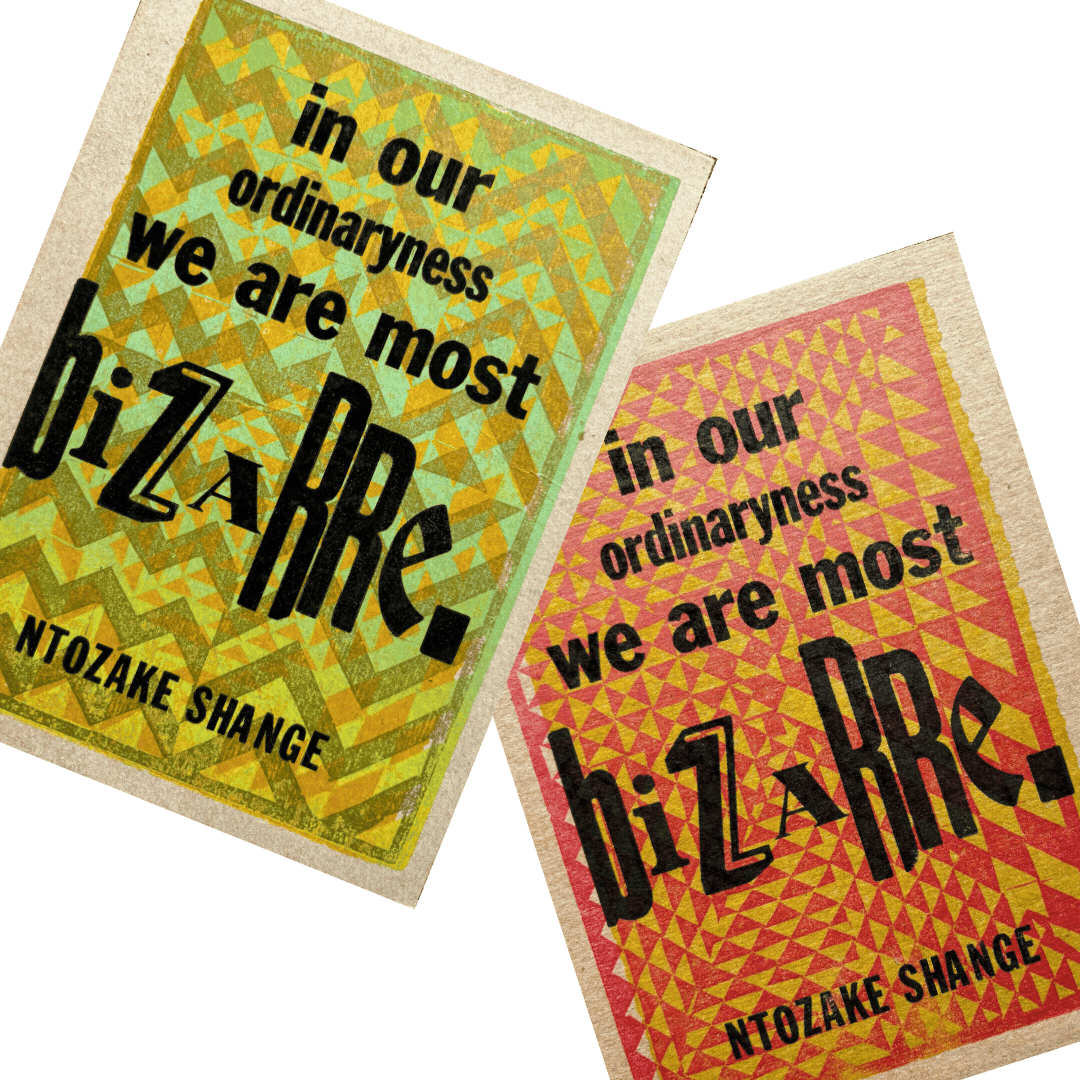 Ntozake Shange | We Are Most Bizarre