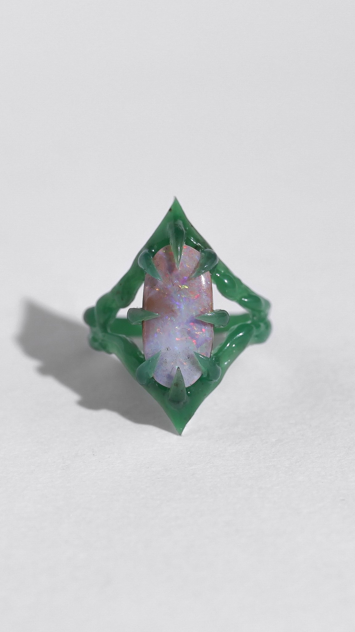 Glittering Roots Ring
