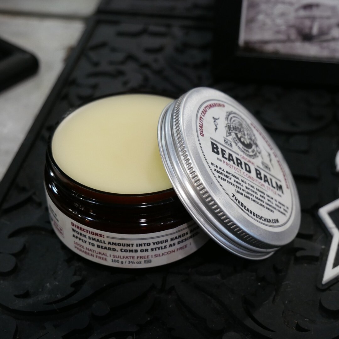 Our Beard Balm is a game-changer in the world of beard grooming. 🧔✨ ⁠
⁠
Designed to style, protect, and condition your beard, it's a must-have for maintaining a sharp and dapper look all day long! 💪⁠
⁠
 Get your hands on our top-notch Beard Balm to