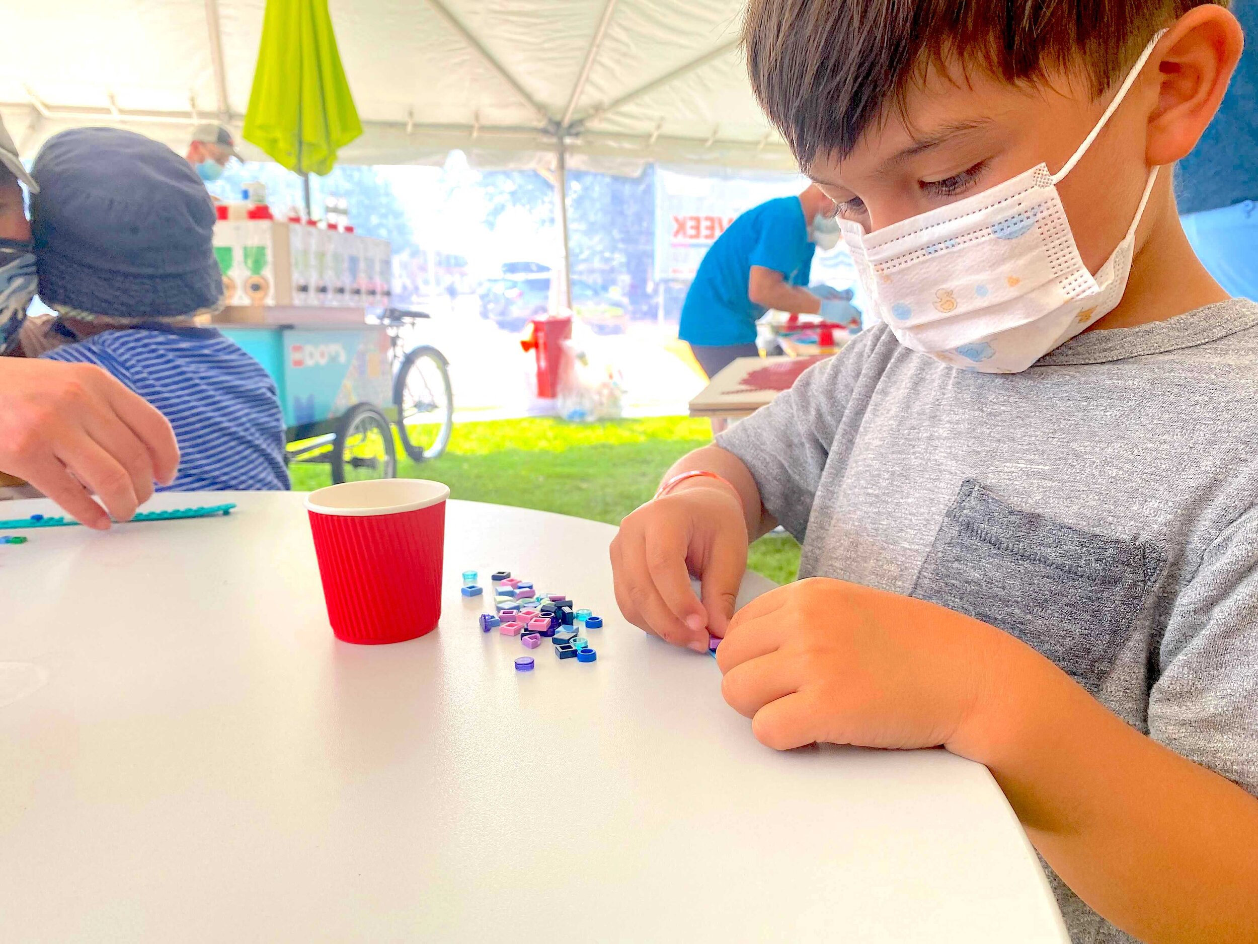 DOT Your World in the Park, sponsored by The LEGO® Group