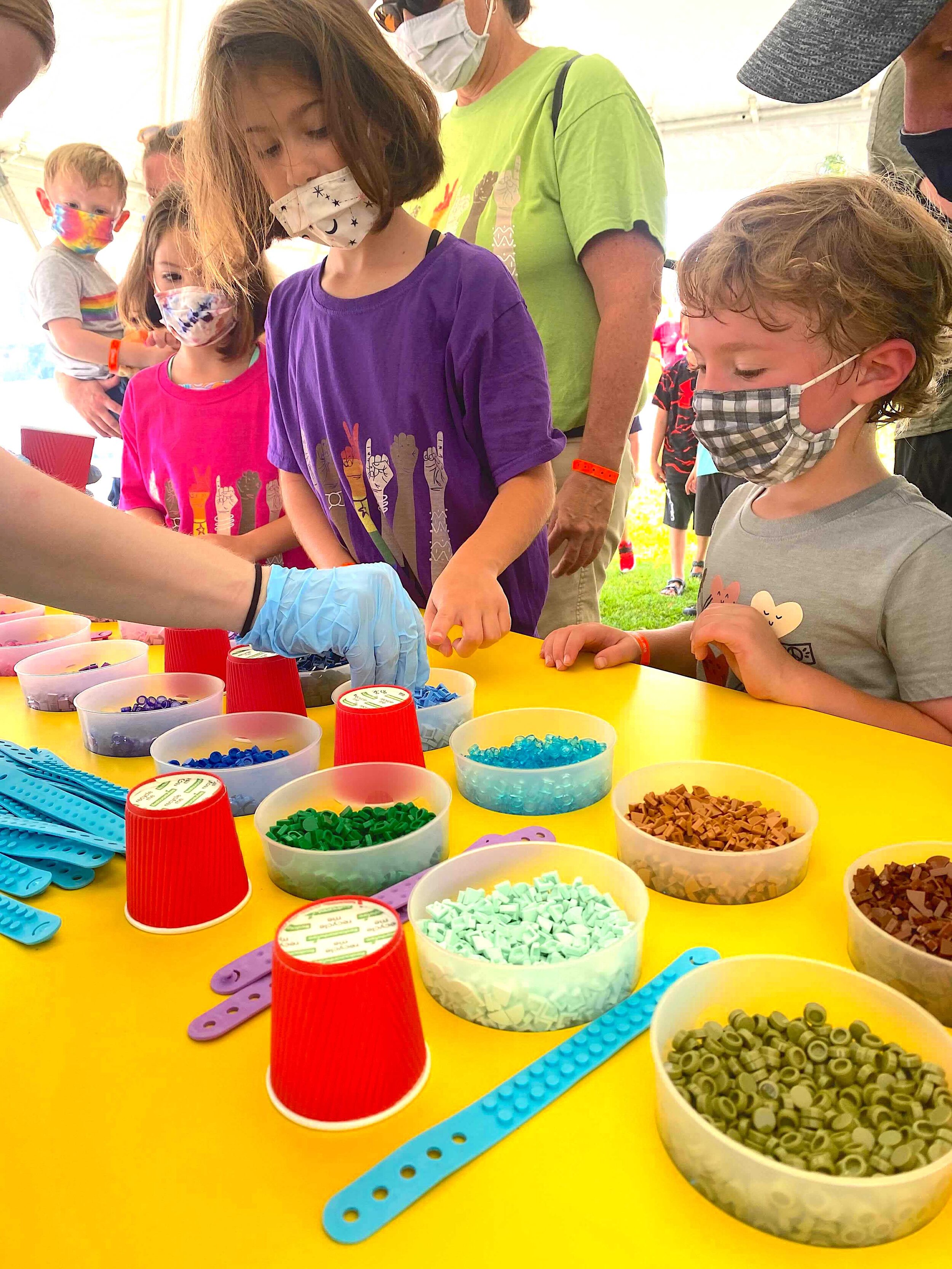 DOT Your World in the Park, sponsored by The LEGO® Group