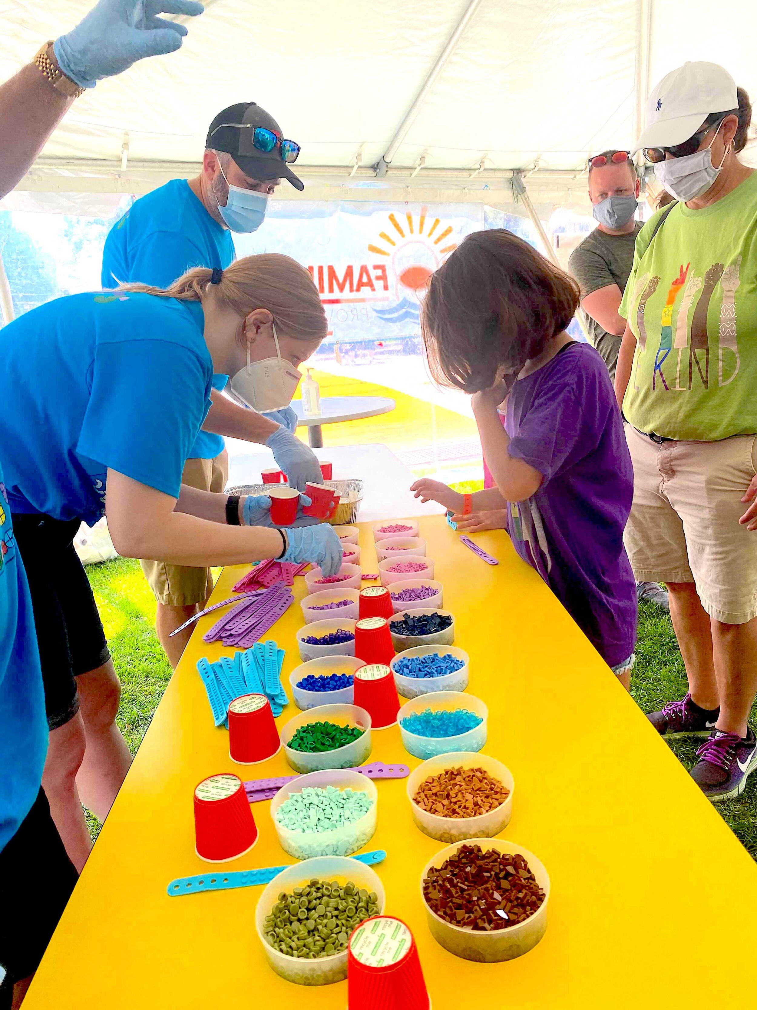 DOT Your World in the Park, sponsored by The LEGO® Group
