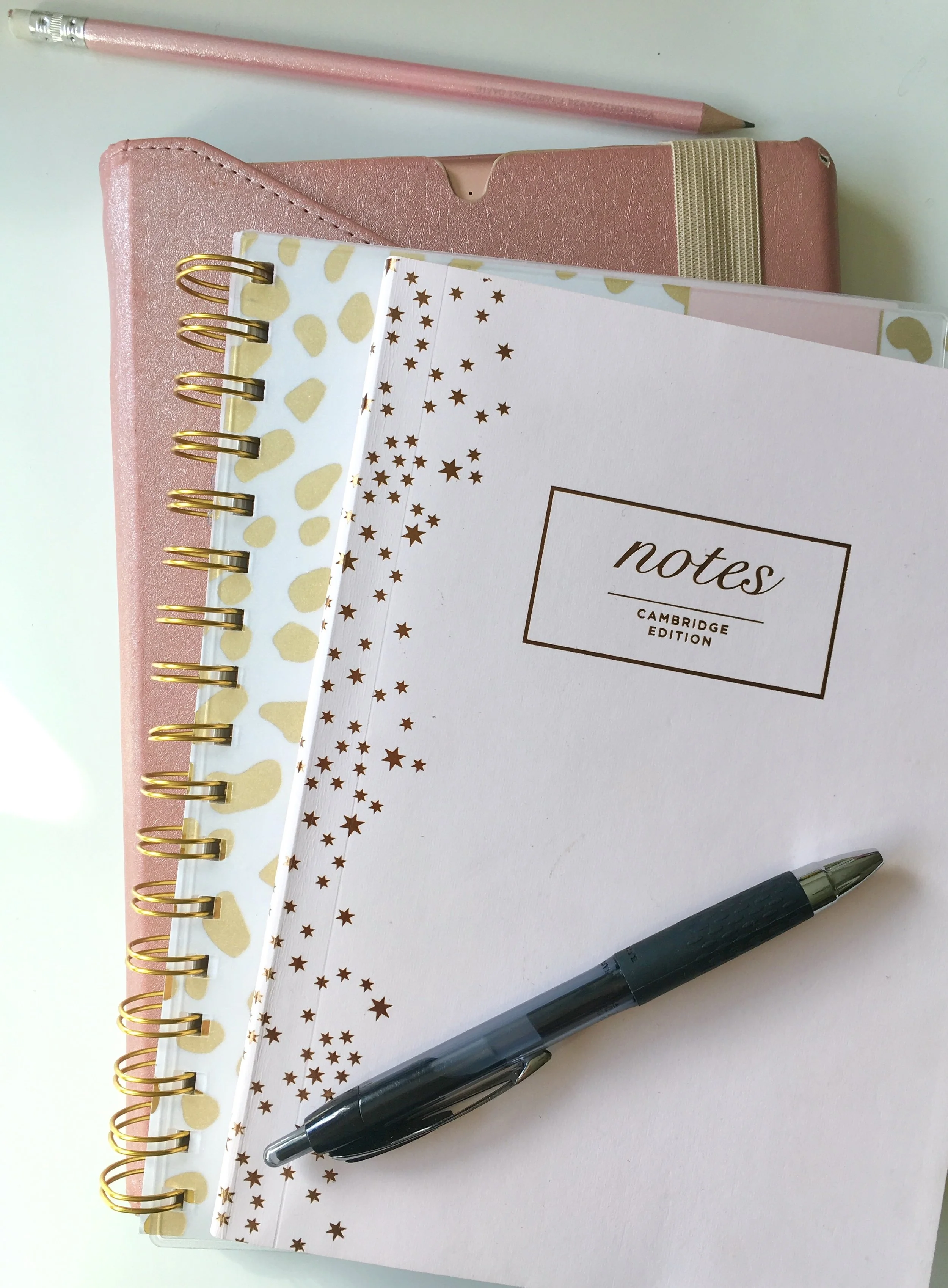 Any inexpensive notebook will work great as a journal.