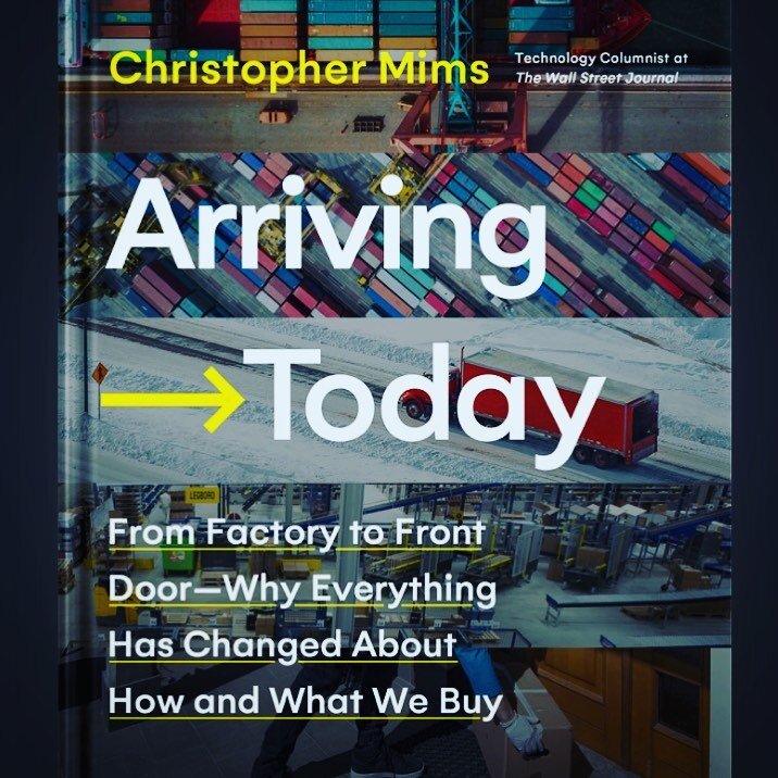 Arriving today!  Super pumped about this new book from @mimsontech all about the (crazy amount of!!!) stuff we buy and where exactly it comes from.  #arrivingtoday #covidlife #postcorona #amazonprime #prime #supplychains #supplychain #whomademyclothe