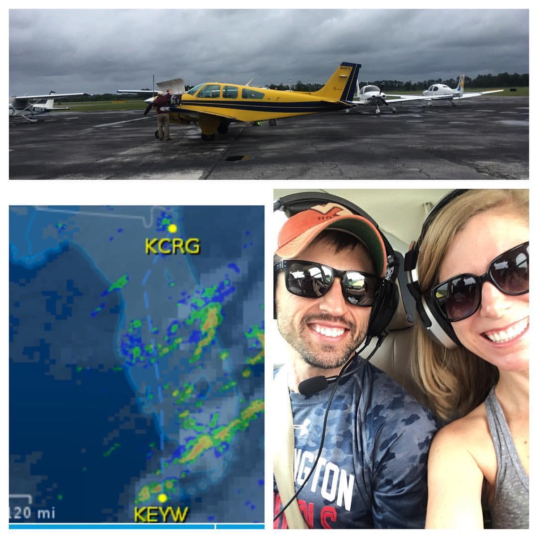 Uncle Randy flies us to Key West