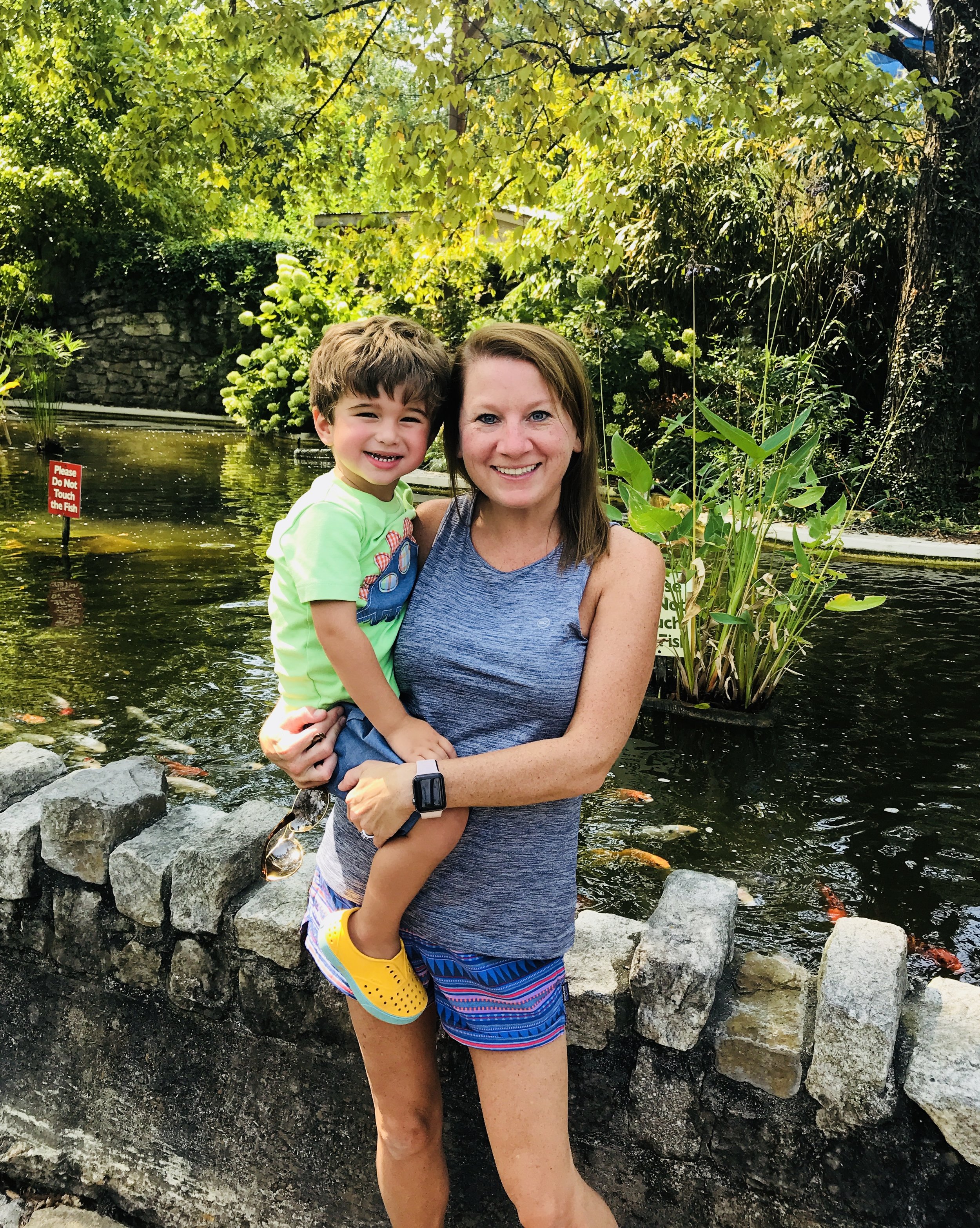 Parker & mom