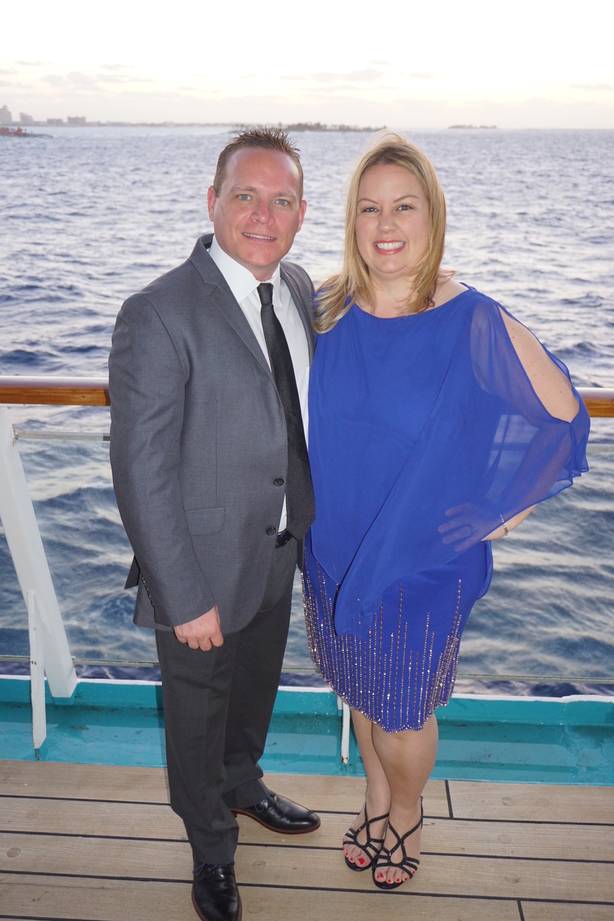 On a cruise for Keri's birthday