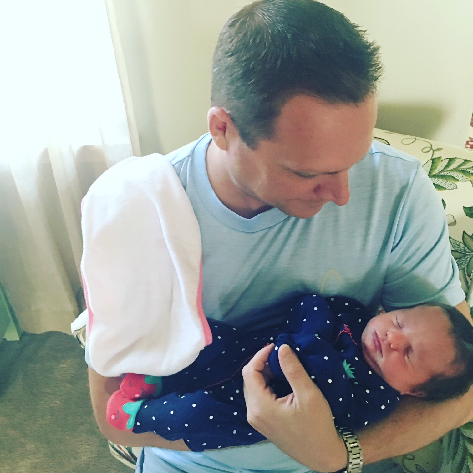Mike is a natural, will be a great dad