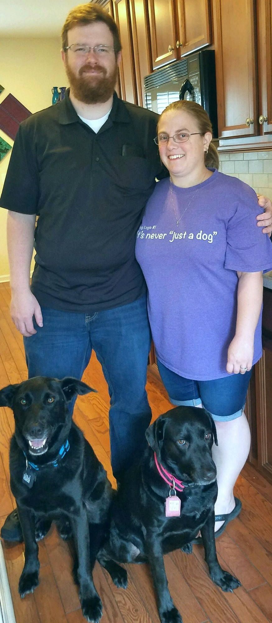 Us with the pups