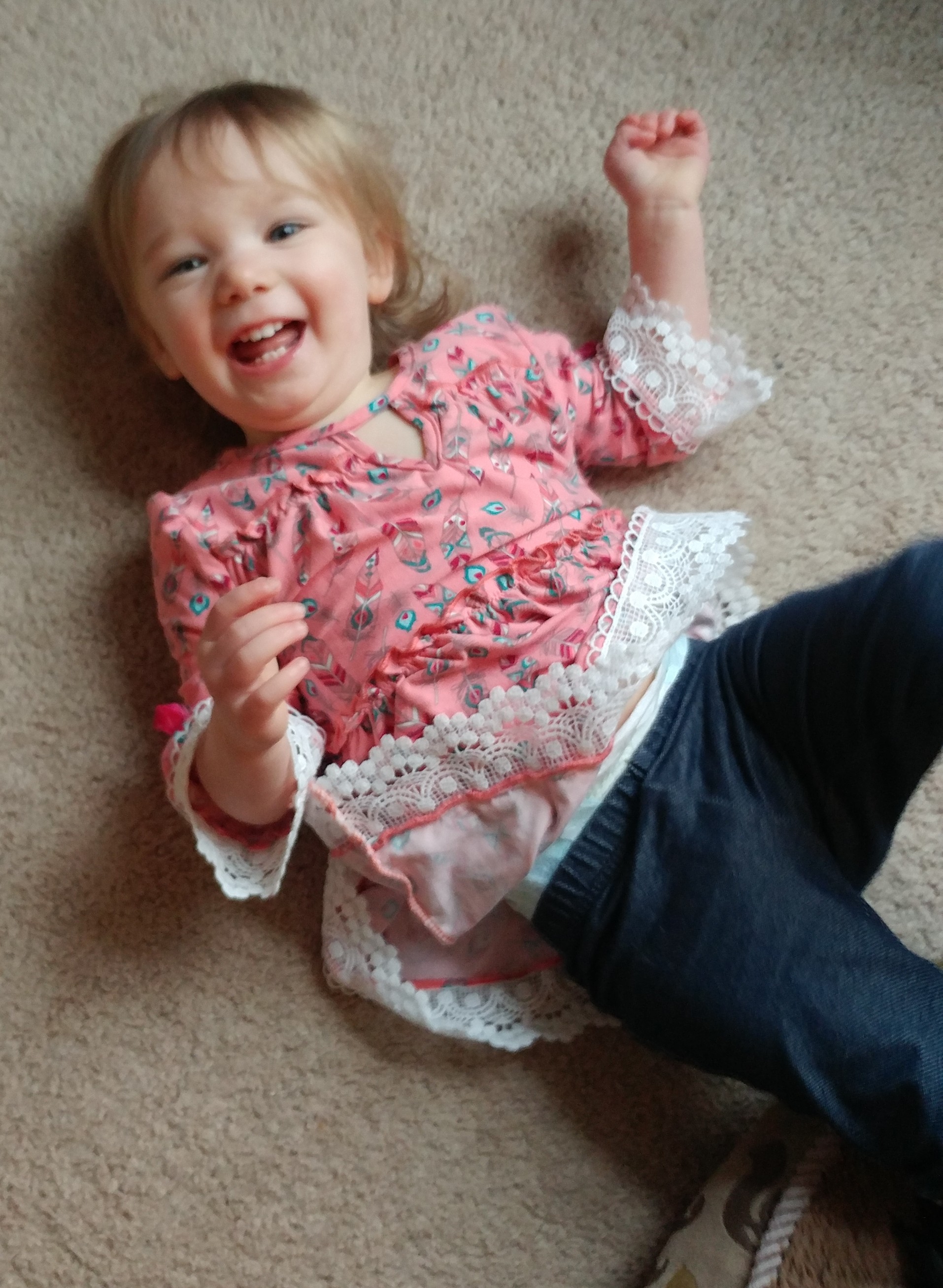 Being silly!
