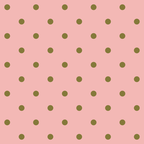 Soft Autumn background with small True Autumn polka dots