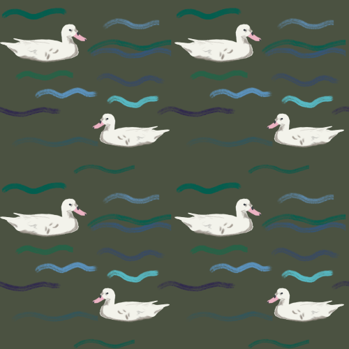 True Summer pattern with Dark Autumn water