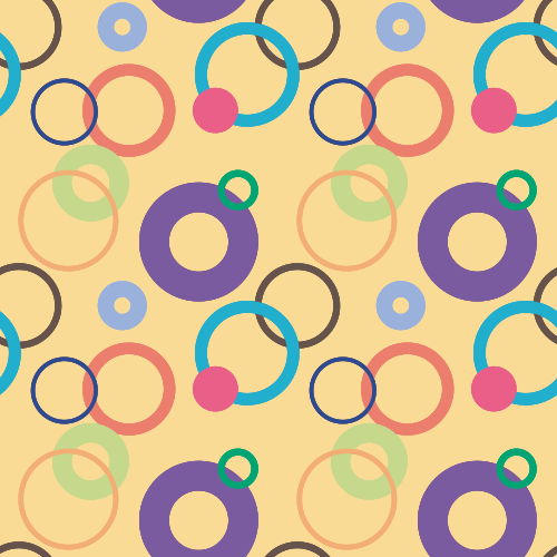 Light Spring circle pattern