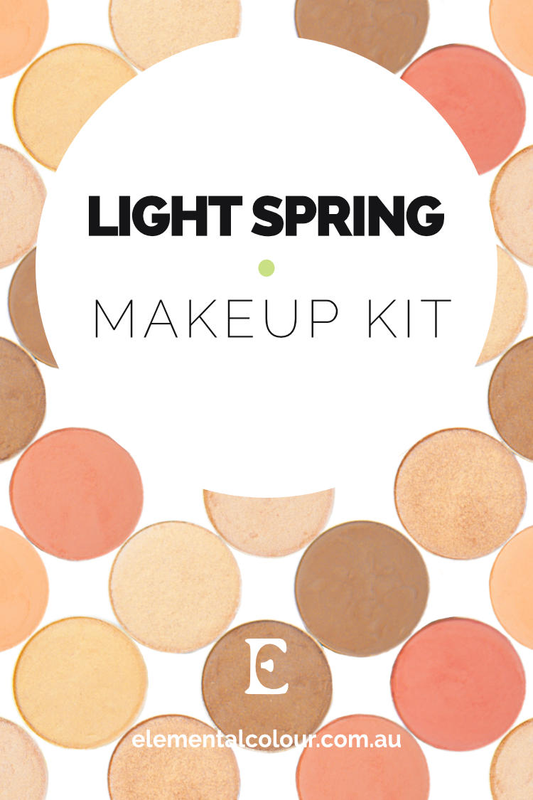 Light Spring Makeup Kit ∙ ElementalColour