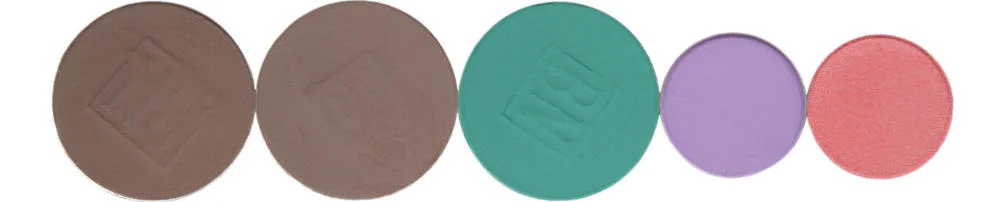 Smokey Taupe, Cobblestone, Caribbean, Hopscotch, Pink Of Me