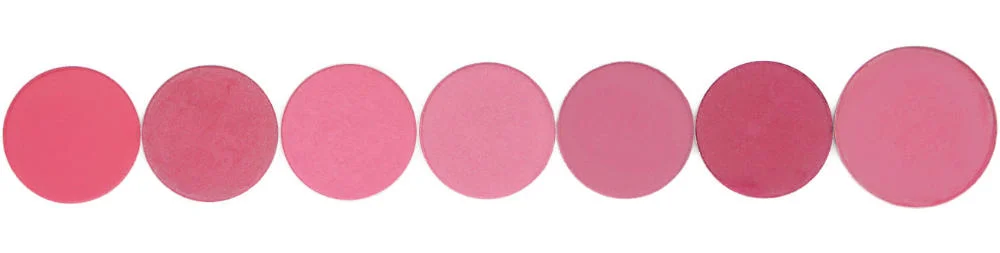 Indian Rose, Lilac Lace, Stormy Rose, Satin Rose, Precious Plum, Grape, Rendezvous