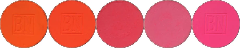 Orange Zest, Blood Orange, Pink, Pink Velvet, Pink Pop