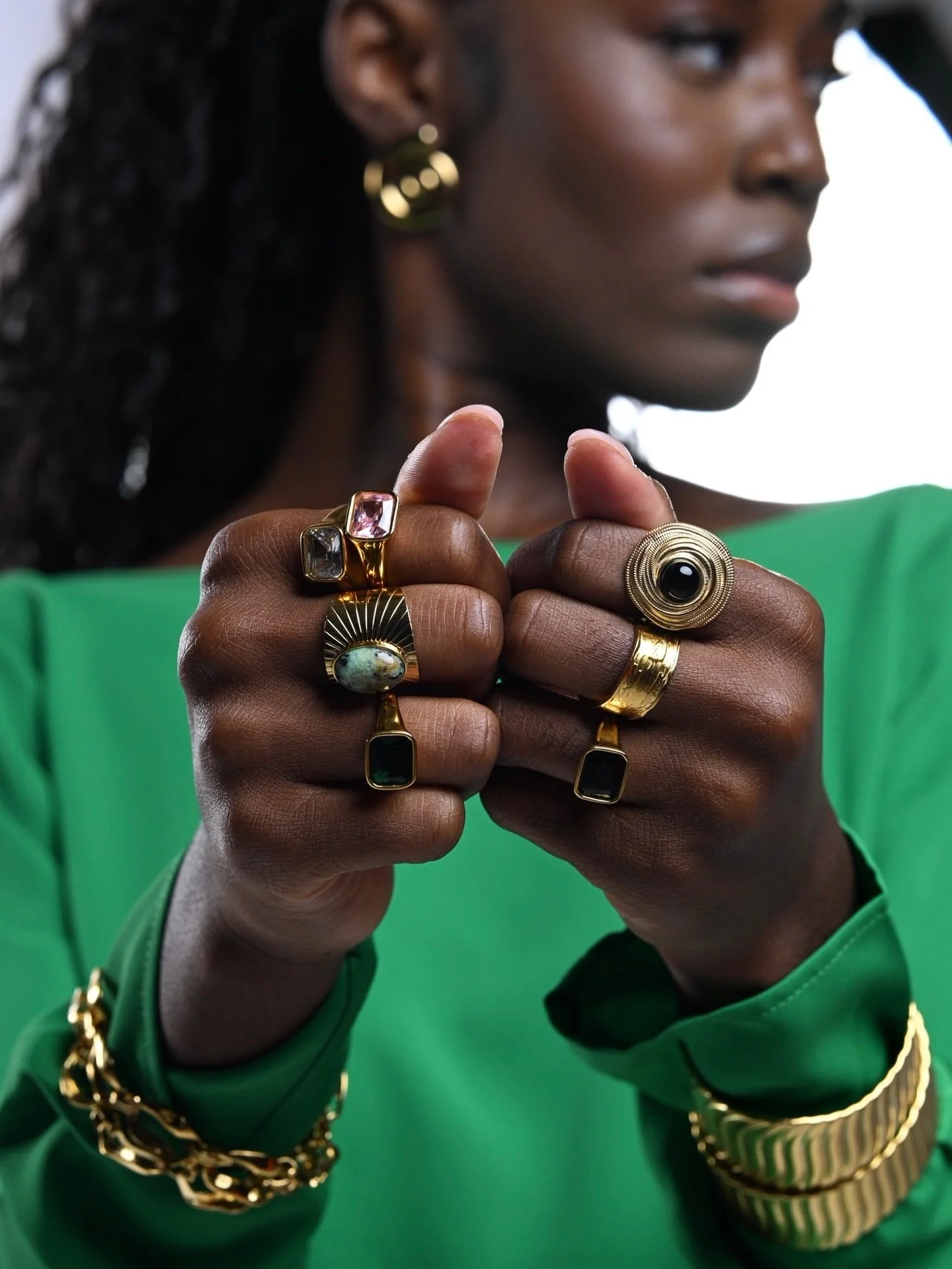 One ring is never enough ✨Jewellery that you never take off. Water resistant 🌊 

Shop our full collection online or tap to shop 

#superdivajewellery #jewellery #accessories #goldjewellery