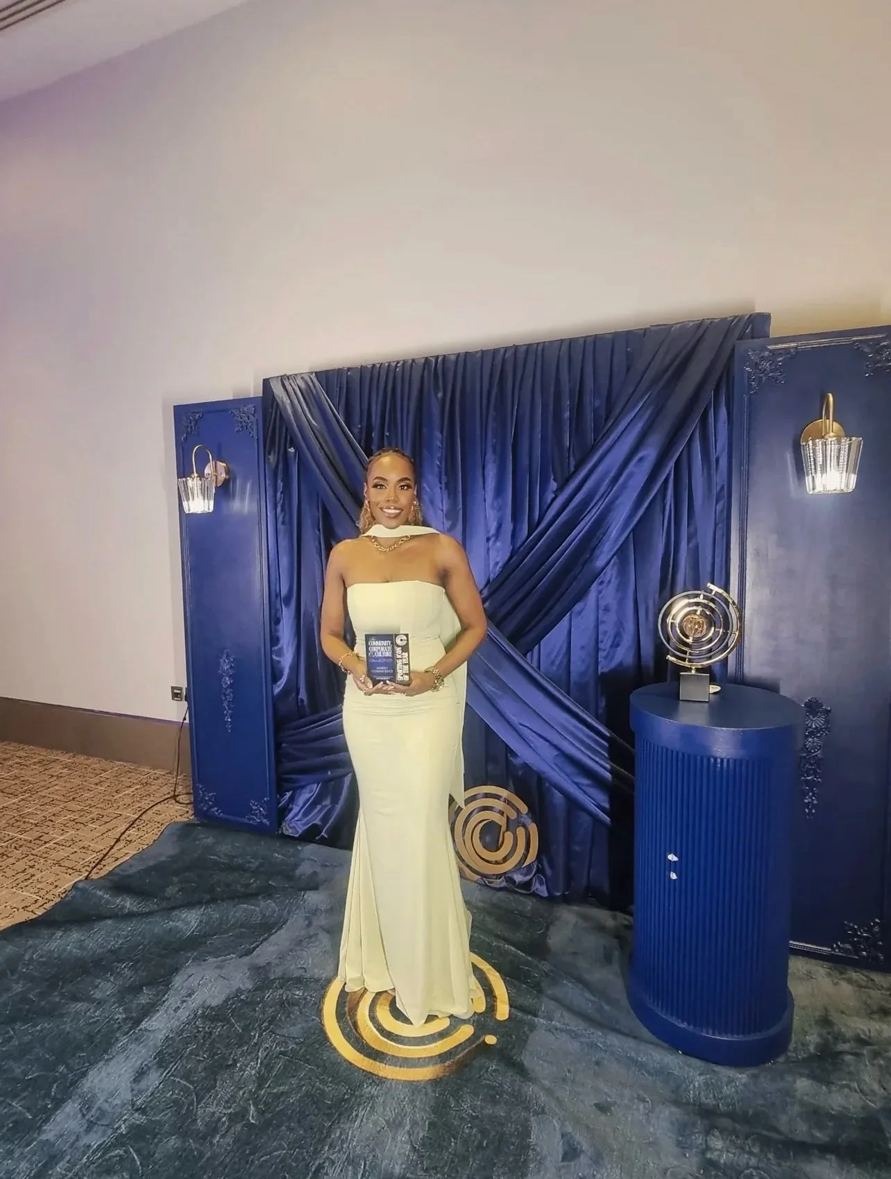 CCC Awards highlighting our Brand Ambassador @miss_charleneangelique awarded the highly commended Sporting Icon Of The Year. Wearing out gold SDJ Esther collection 

Our CEO Ann a finalist for Entrepreneur Of The Year award. Congratulation&rsquo;s to