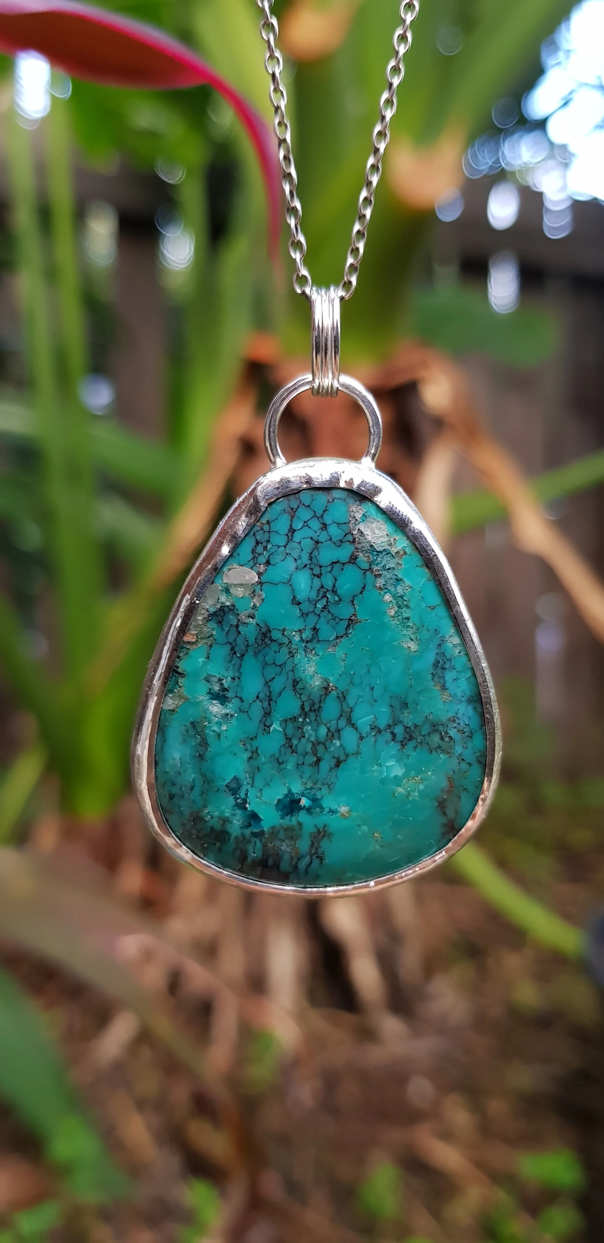 Chrysocolla Pendant ♥ — Samantha By 
