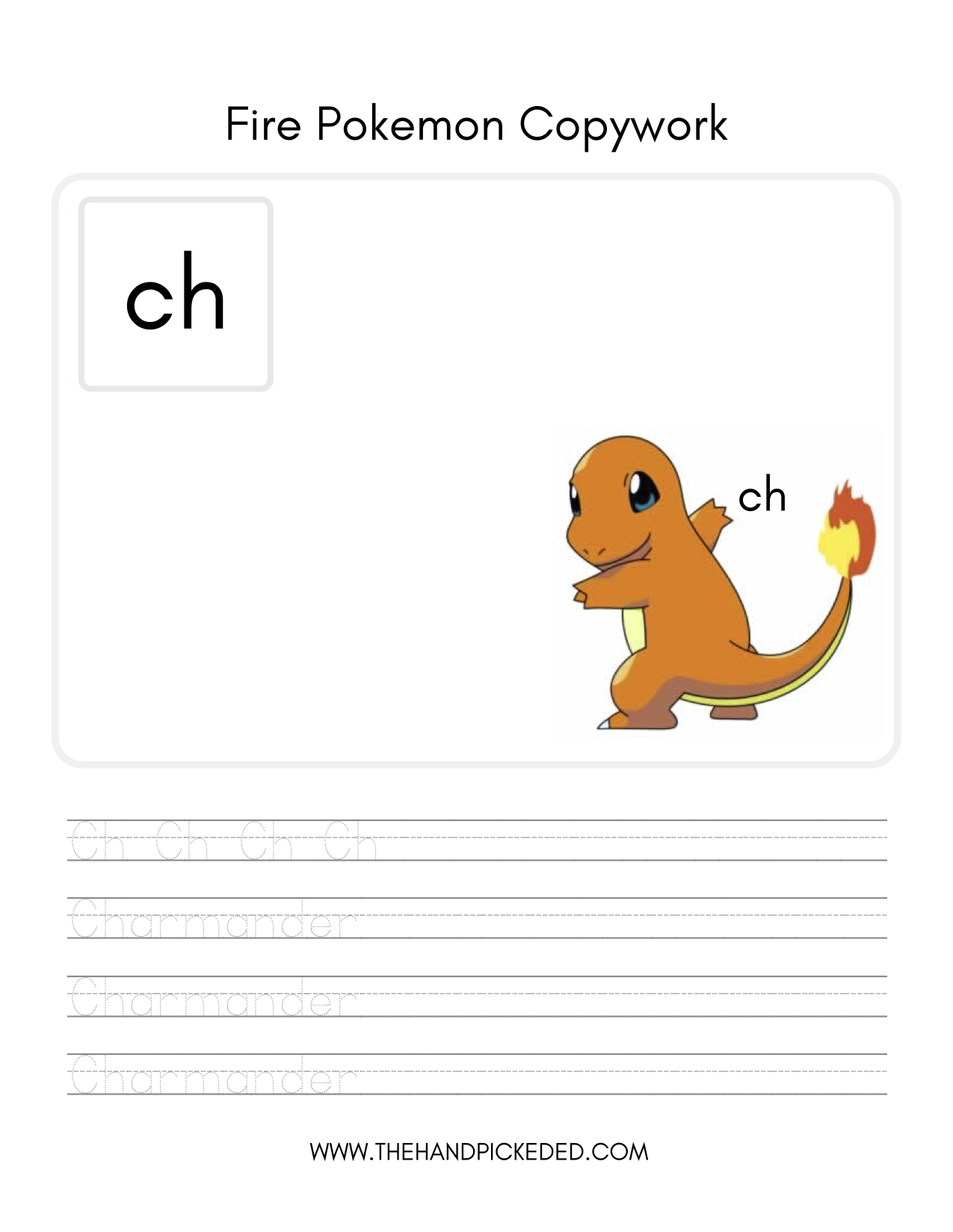 Pokemon Blends + Digraphs